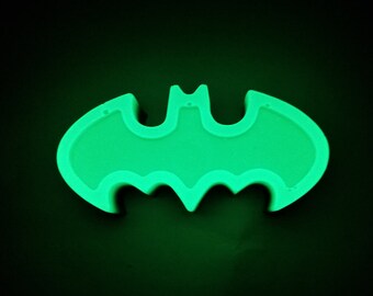 Black/GLOW-in-the-Dark Batman Emblem - Make it a MAGNET for free! Just ask!