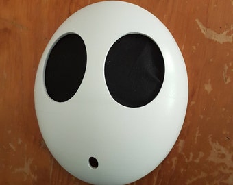 Shy Guy Mask // Nintendo Cosplay // 3D Printed Acessories // Super Mario Bros.