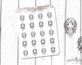 But First Coffee Sketchy Planner Stickers (SS009)