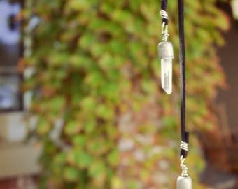 Crystal Visions Short Lariat Necklace