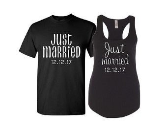 just married shirts walmart