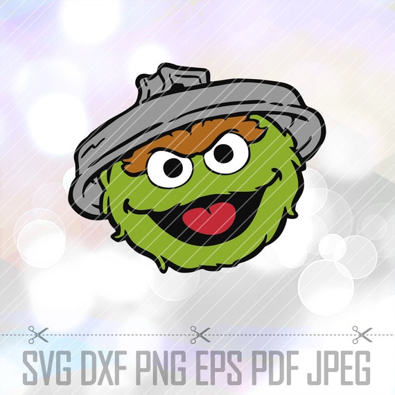 Oscar The Grouch Outline Svg