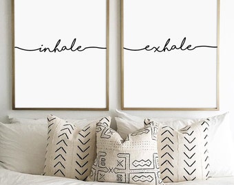 inhale exhale, inhale exhale print, pilates quote, yoga print, fitness print, inhale exhale poster,pilates Print, pilates art, bestselling