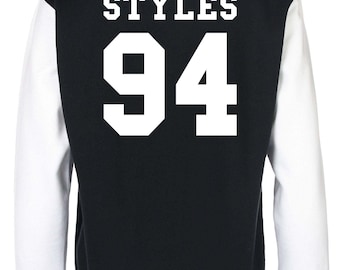 Harry Styles One Direction Varsity Jacket