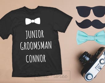 Junior Groomsman Shirt. Ring Bearer Shirt. Ring Security Shirt. Ring bearer gift. Baby boys Clothing. Bling Security. Wedding gift.