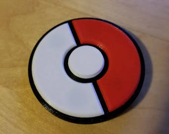 Custom Made Pokeball Fidget Spinner - Normal Pokeball