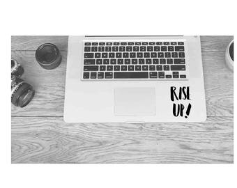 RISE UP Hamilton Vinyl Decal | Hamilton Sticker Hamilton Decal | Hamilton Quote | Hamilton Broadway Musical | Mac Laptop Car Decal