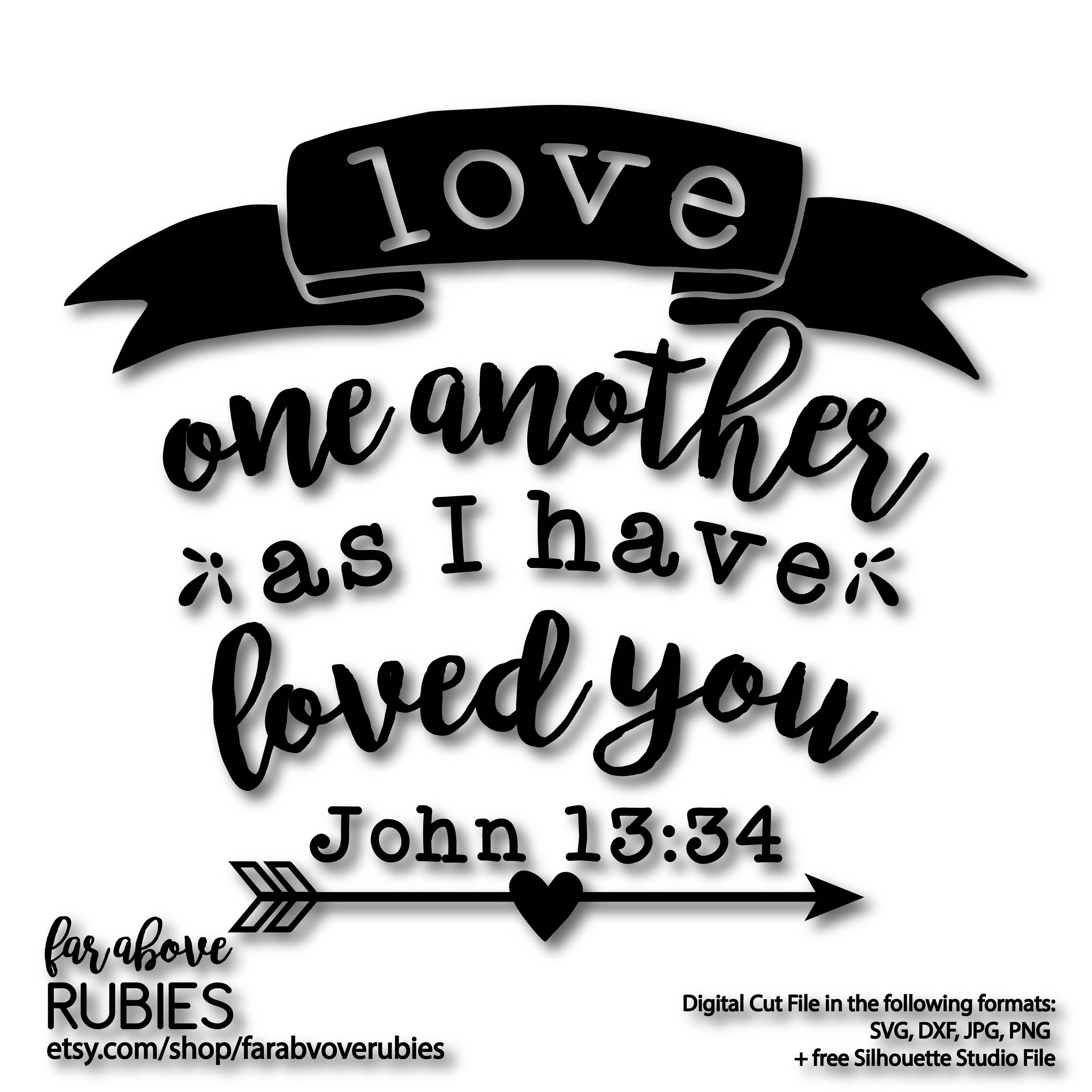 love one another bible verse friends