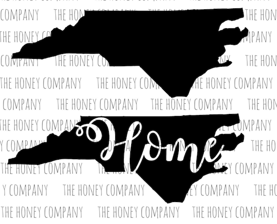Download North Carolina State Home Outline PNG SVG DXF by ...