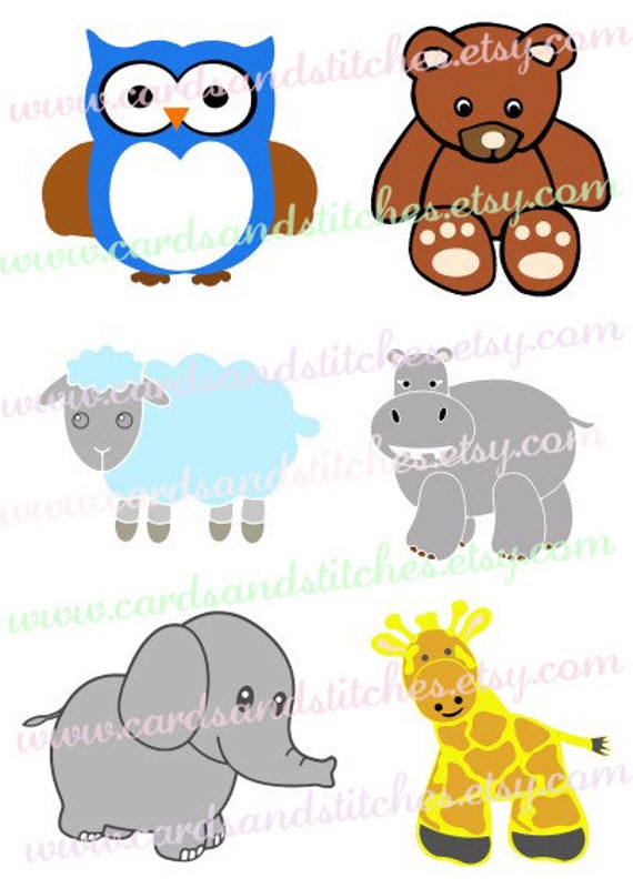 Baby Animals SVG Baby SVG Digital Cutting File Cricut