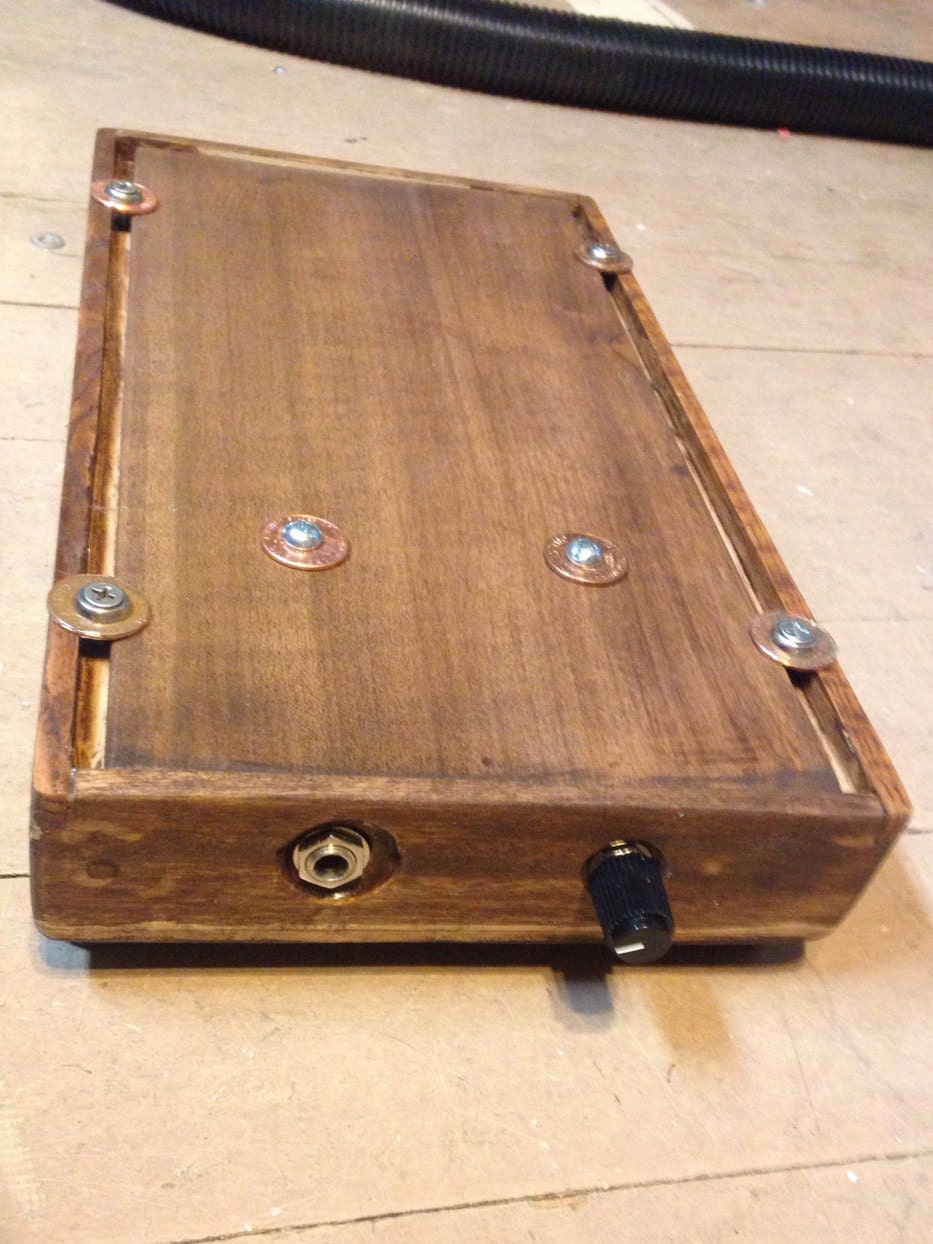 Badass Stomp Box/ Porch Board/ Foot Drum by workhorsemicrophones