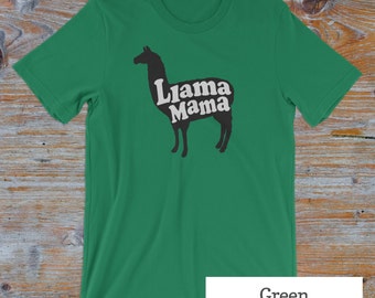 Llama Mama T-shirt, llama shirt, funny shirts for her, funny mom shirt, gifts for mom