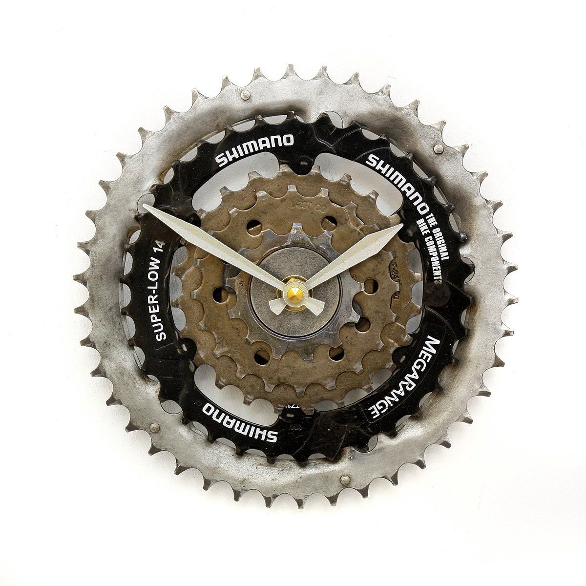 Bike Wall Clock Bicycle Gear Clock Bicycle Chain Wall Clock