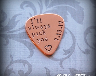 Personalized Groom Gift, Ill always pick you, custom gift for bride or groom, wedding day gift to groom, anniversary gift, wedding gift