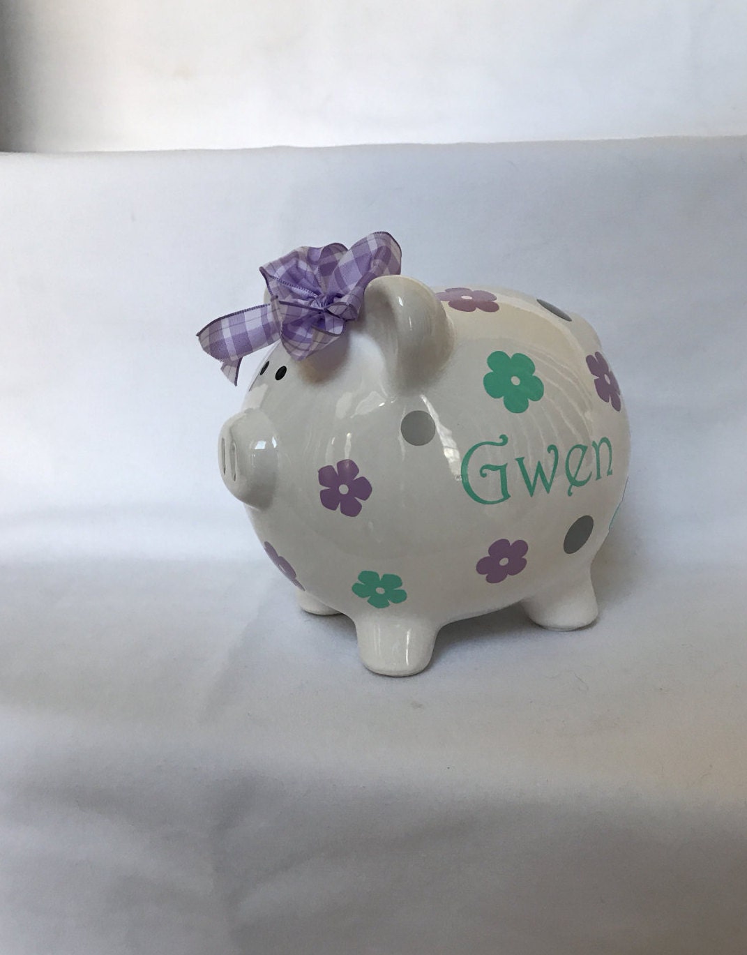 Piggy Bank Large Piggy Bank Personalized Piggy Bank Piggy