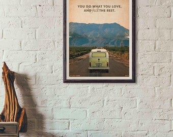 20% OFF!! Little Miss Sunshine Movie Poster Miss Sunshine print Vintage Style Magazine Print movie quotes Watercolor Background