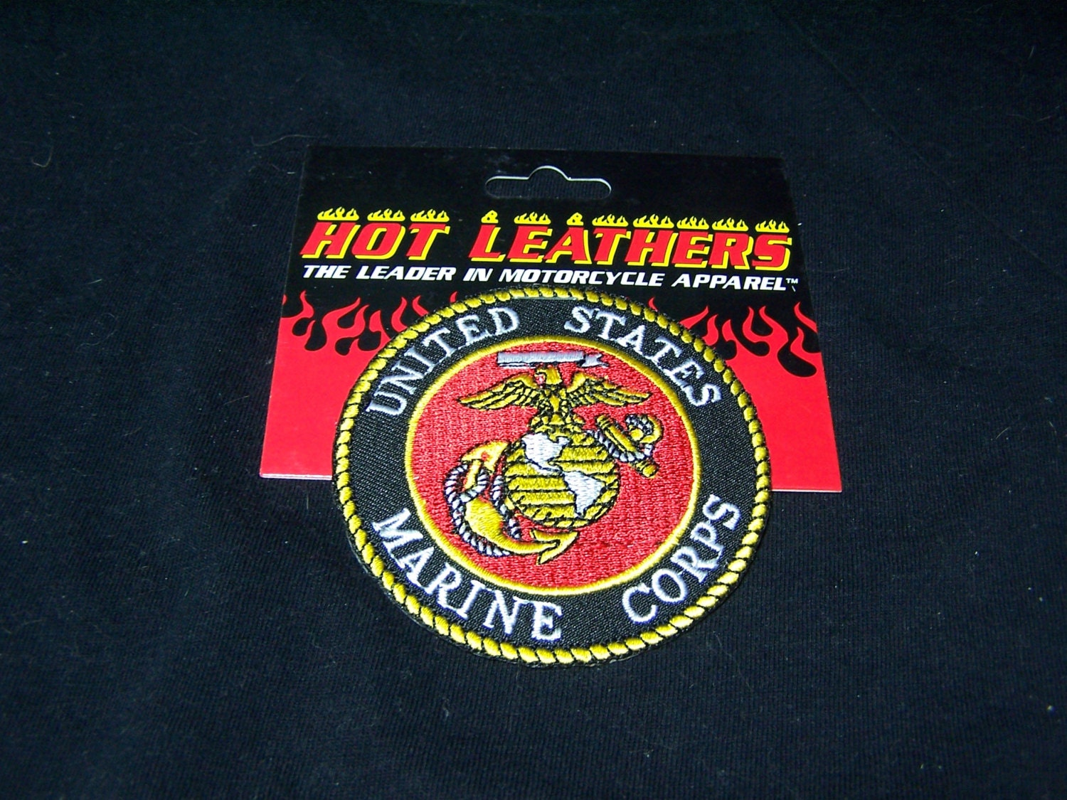 Motorcycle Jacket Vest Patch "USMC Logo" 3x3" from BigGDesigns on Etsy