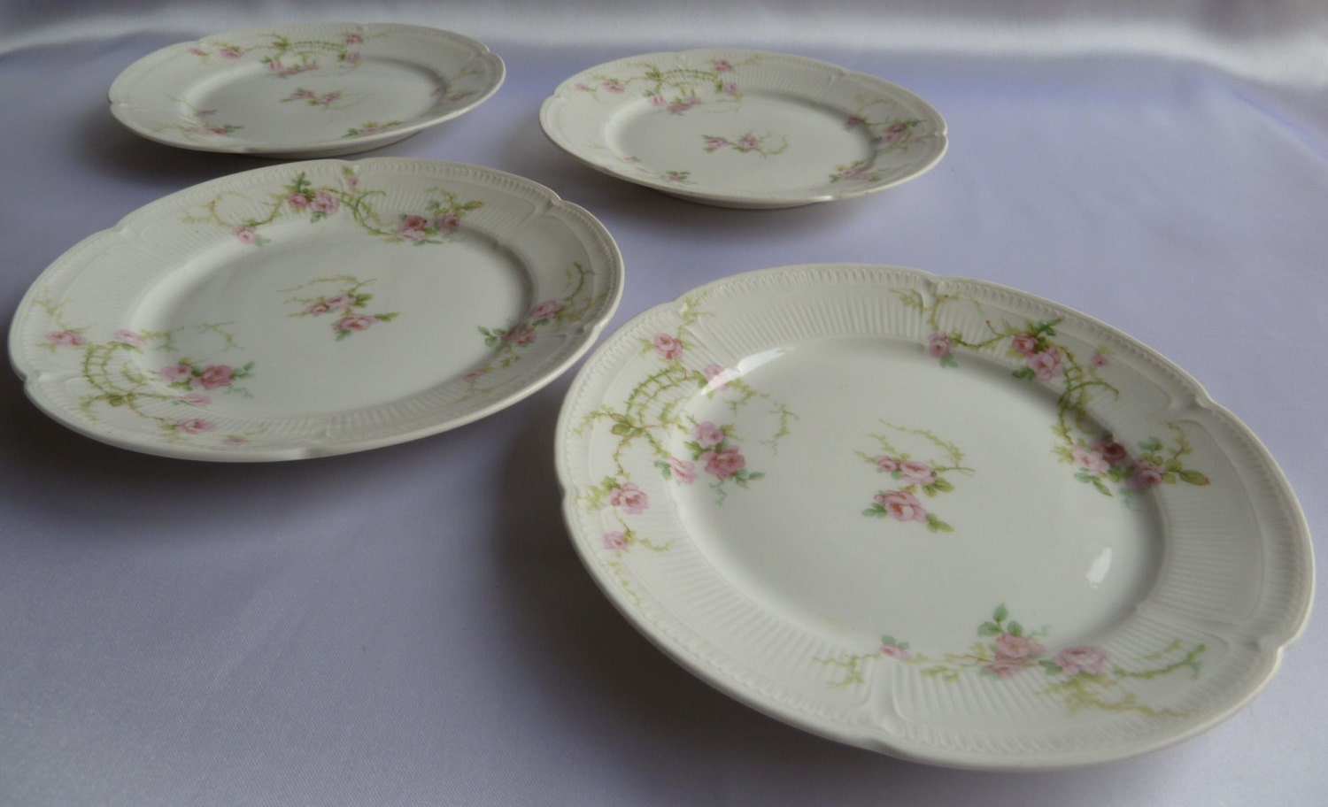 CH Field Haviland Limoges plates bread and butter