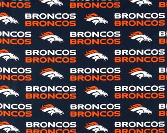 Denver Broncos Fabric, NFL Fabric, Fabric by the Yard, Football Fabric, Cotton Fabric, NFL cotton fabric, broncos fabric, team fabric