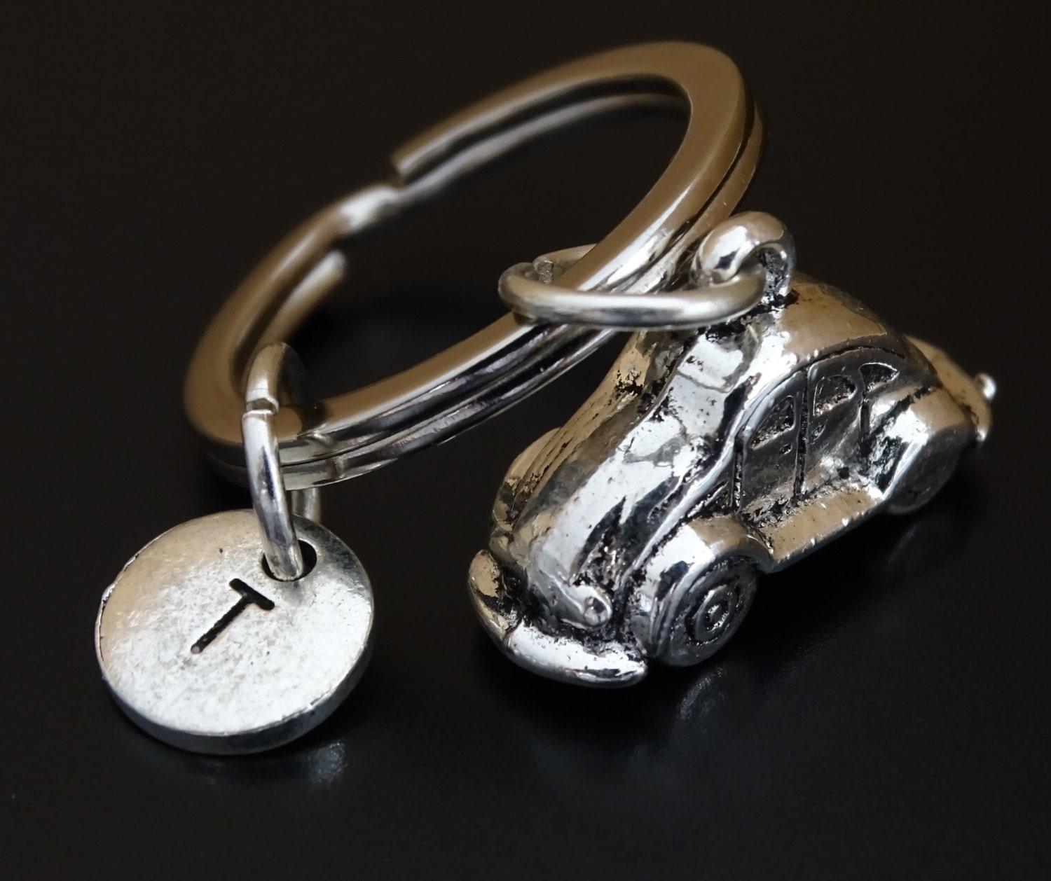 German Car Keychain Custom Keychain Custom Key Ring Vintage