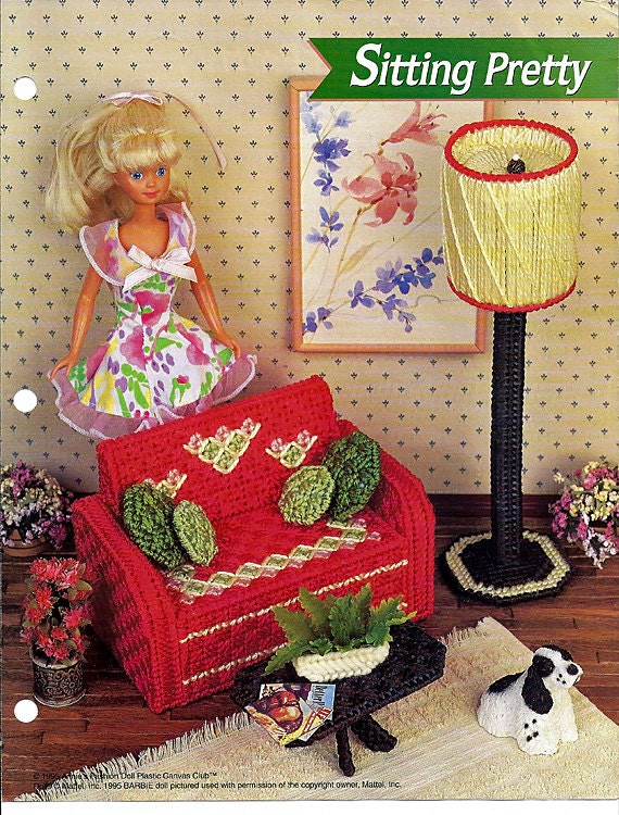 Sitting Pretty / Fashion Doll Furniture / Annie's Plastic