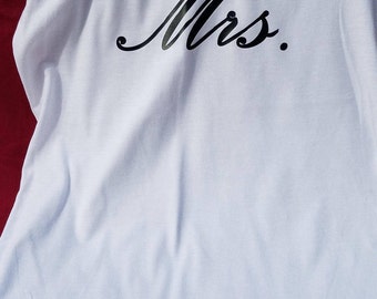 Mrs Tank Top - Bride Tank Top - Mrs Tank - Mrs - Wedding Tank Top - Wife Tank Top - Bridal Shower Gift - Bachelorette Party - Bride Gift