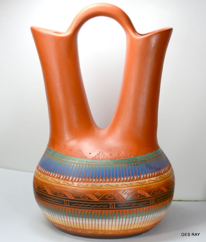 Navajo wedding vase Idea