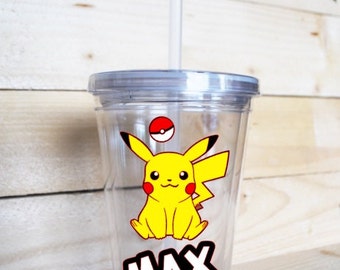 Personalized Pokemon Tumbler