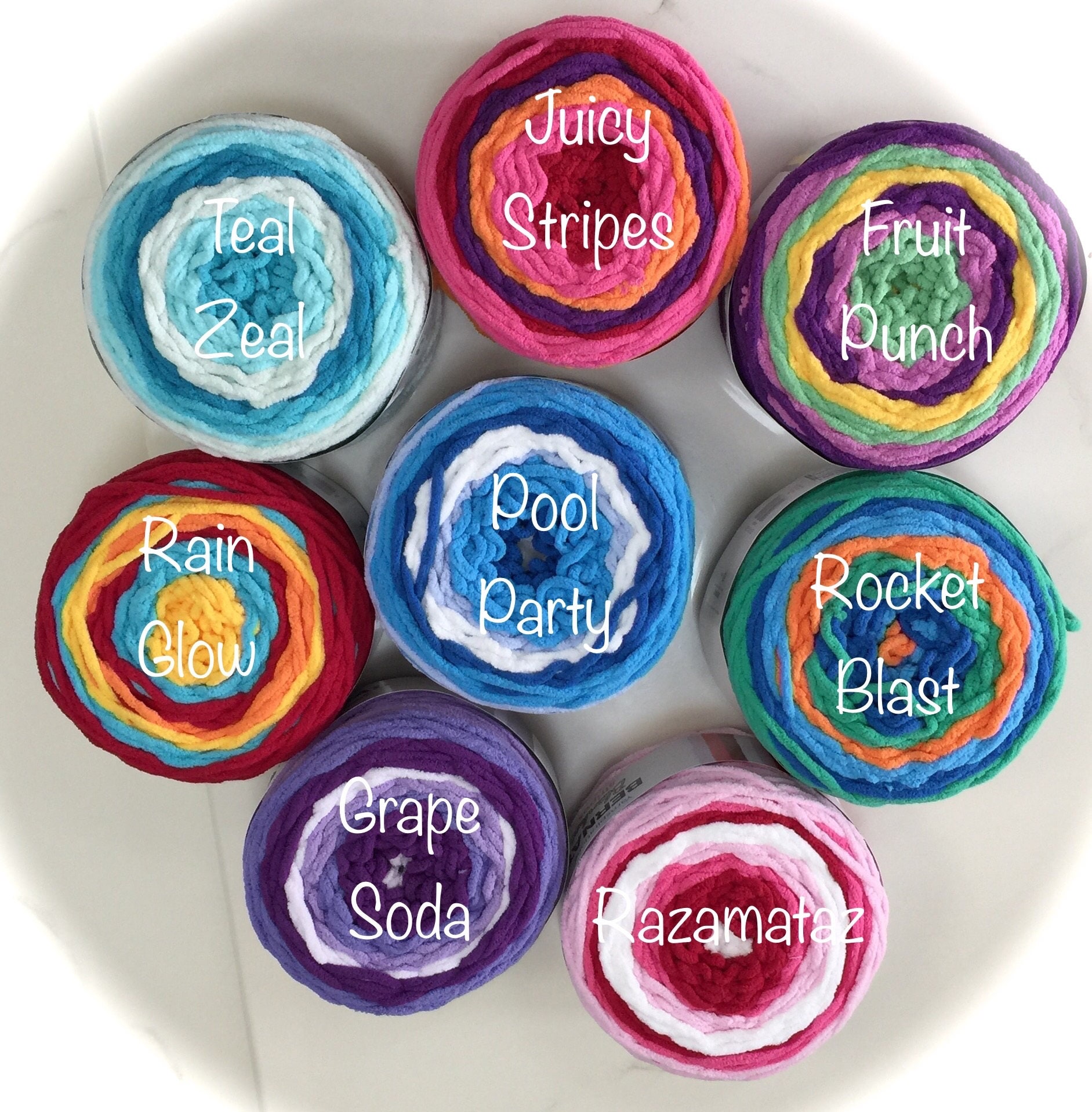 Bernat Blanket Stripes 161250 Bernat Blanket Yarn 10.5 oz