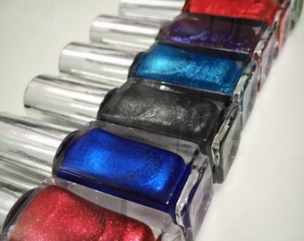 Swatcher Pack, Nail Polish Swatcher and Promo, Vegan Nail Polish, Vegan Nail Varnish, Handmade Nail Polish