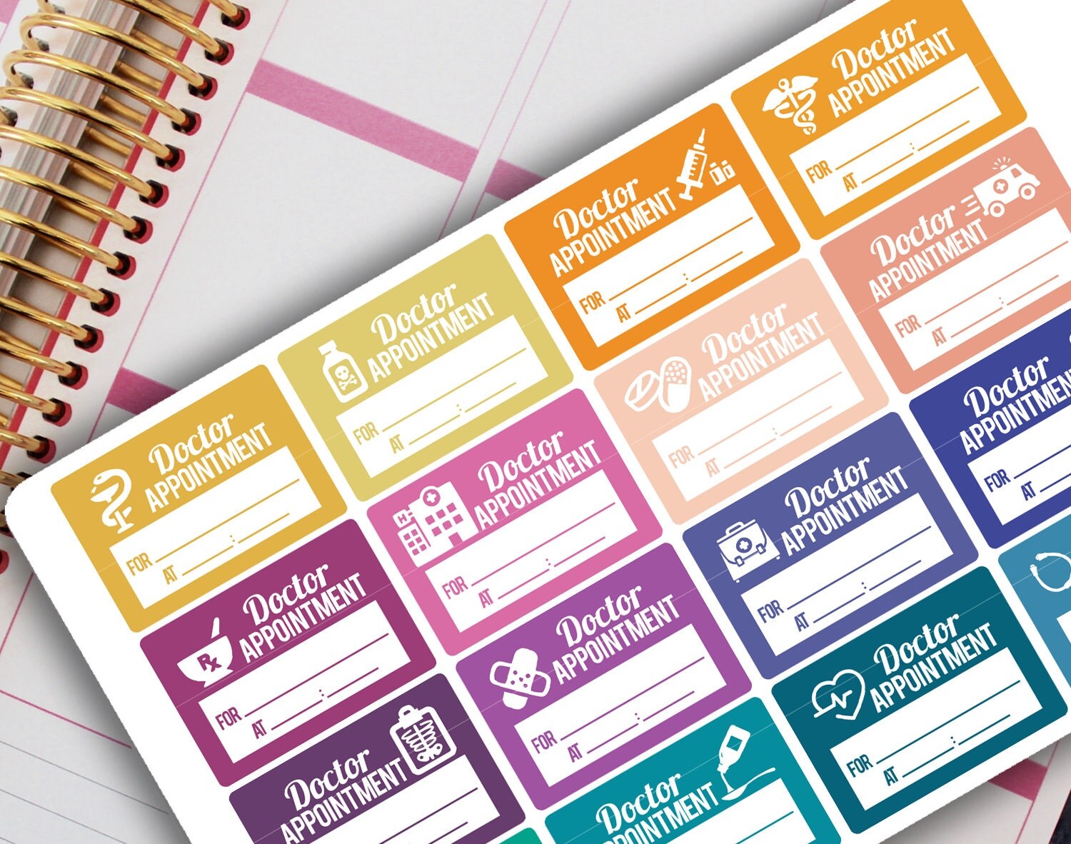 Planner Stickers DOCTOR APPOINTMENT