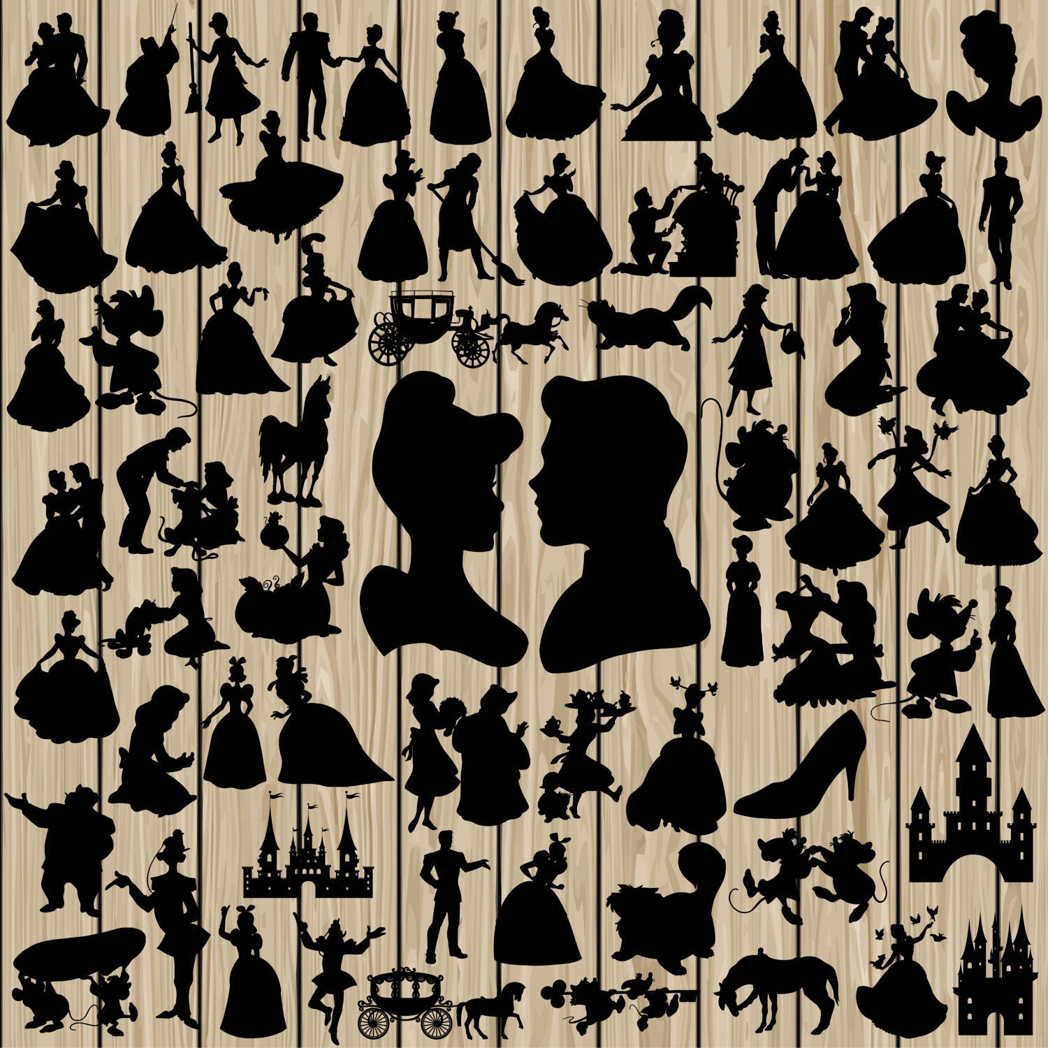Cinderella Silhouette Svg Free - 272+ DXF Include