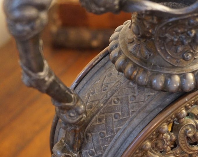 Ornate Rococo Metal Ewer