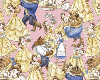 Springs Creative - Beauty and the Beast - Fabric by the Yard