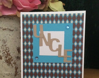 SALE!!! Uncle Birthday Card