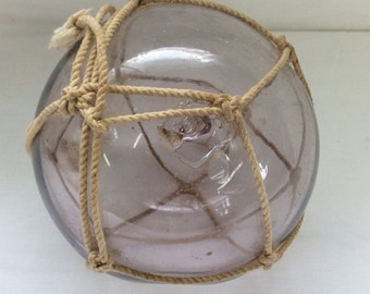 Glass fishing float, Glass float, Glass, Beach glass, Sea glass, Net float, Trap marker, Trawl net float, Japanese fishing float, Net marker
