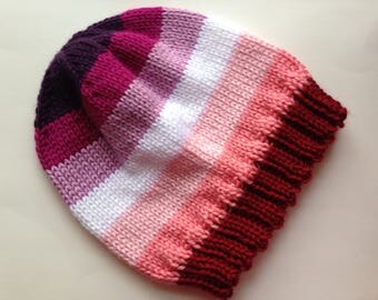 NEW! Lesbian Pride Beanie