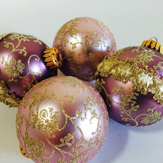 krebs ornaments purple lilac christmas by krebs vintage krebs ornaments purple lilac christmas by krebs vintage