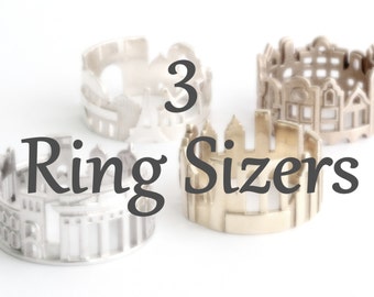 Cityscape Ring Sizers (3 pieces)
