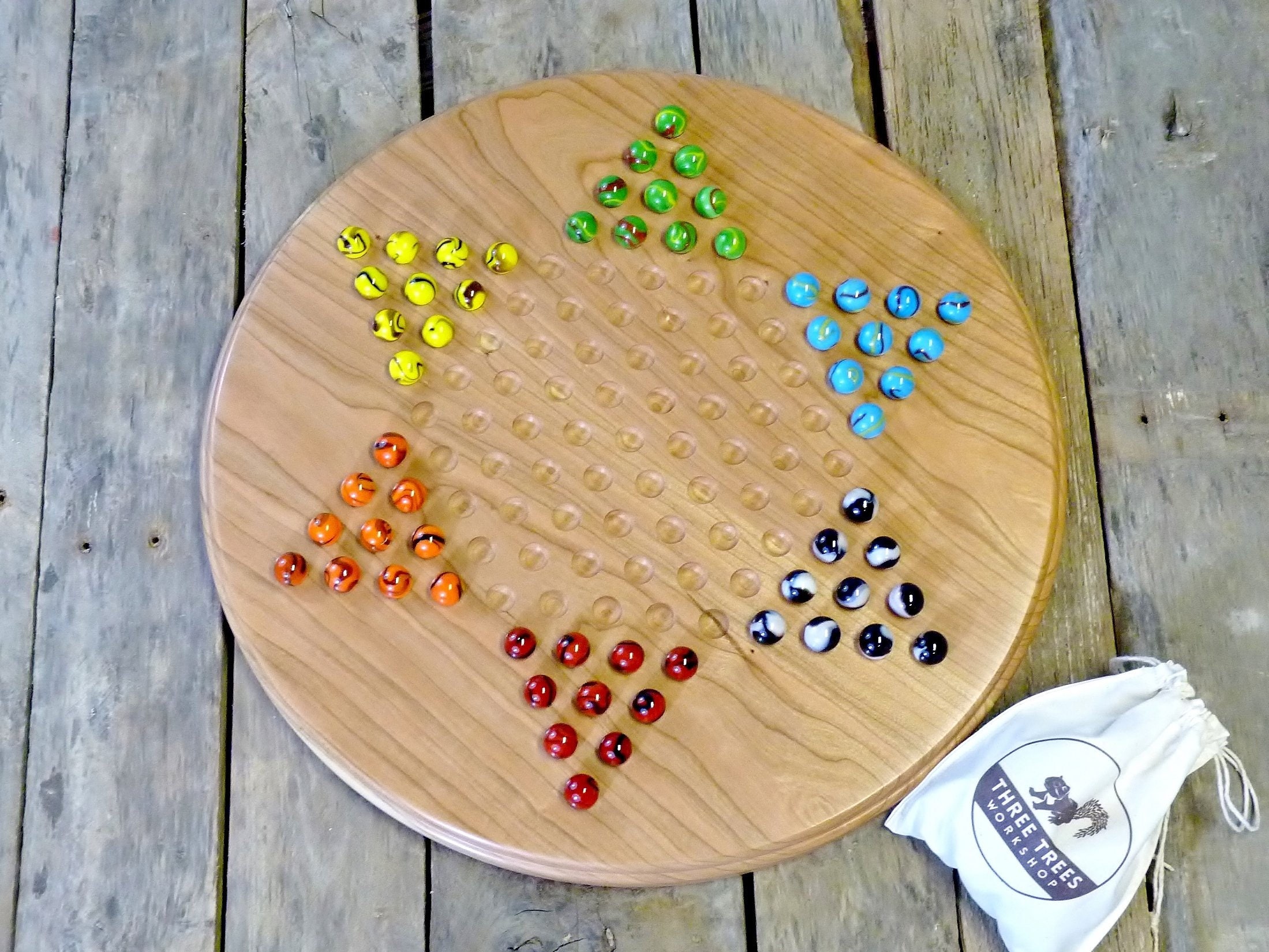 unique chinese checkers game board