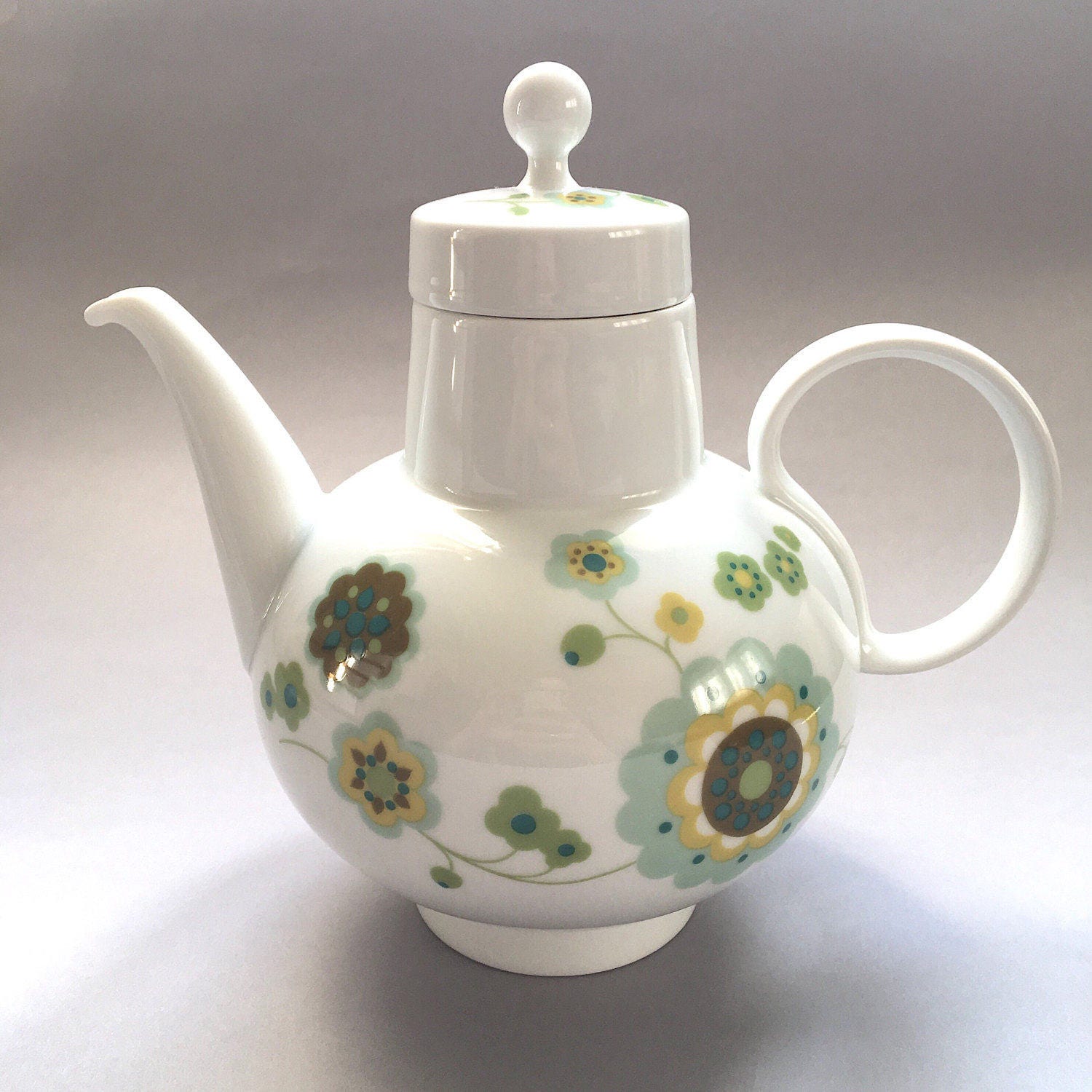 Vintage Teapot Antique Coffee pot Heinrich German Tea Pot