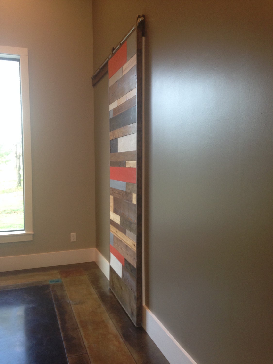 Custom Sliding Barn Door by CMwoodwerks on Etsy