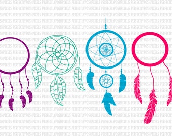 Dream Catcher SVG Dreamcatcher SVG Clipart Dream Catcher Dreamcatcher Dreamcatcher Vector Instant Download Silhouette File Cricut Files