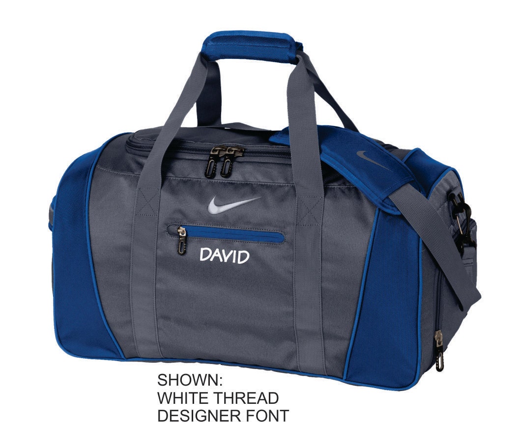 Personalized Duffel Bag Nike Gym Bag Custom Travel Bag