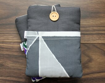 GREY Kindle Paperwhite Case, Kindle Paperwhite Sleeve, Kindle Paperwhite Cover, Kindle Cover, Kindle Sleeve, Kindle Case, e-book, e-reader