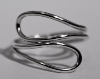 Minimalist sterling silver ring