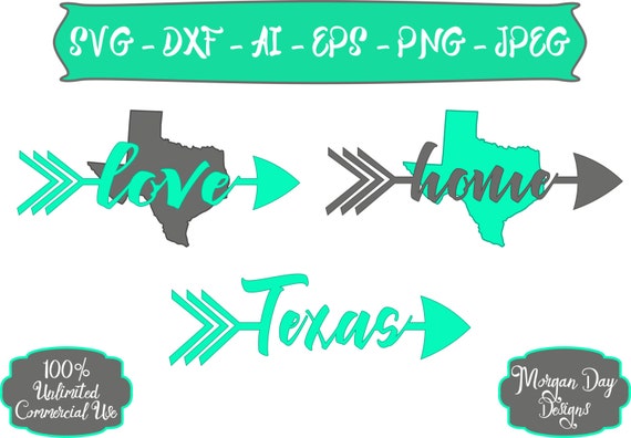 Texas SVG Love Texas SVG Home Texas SVG Texas Clipart