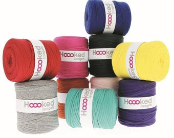 Giant bobbin of original Hoooked Zpagetti t-shirt yarn