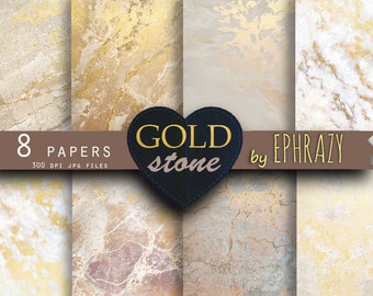 Marble digital paper. Digital paper. Marble background. Marble paper. Marble texture. Gold marble paper. Gold marble. Marble and gold