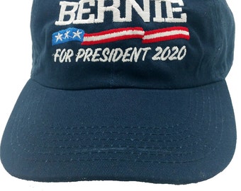 Unique Bernie Sanders 2020 Hat Cap DEMOCRATIC Presidential Nominee low profile 100 % cotton , adjustable